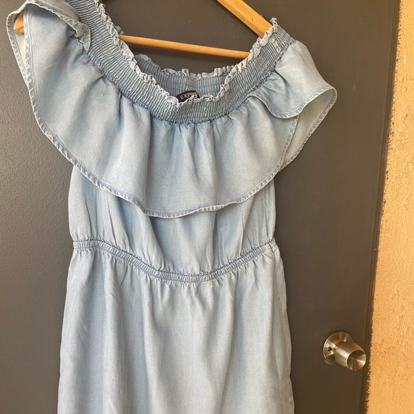 Express denim mini dress size Small - Picture 2 of 4